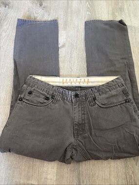 Addicted Soul Men’s Grey Straight-Leg Jeans